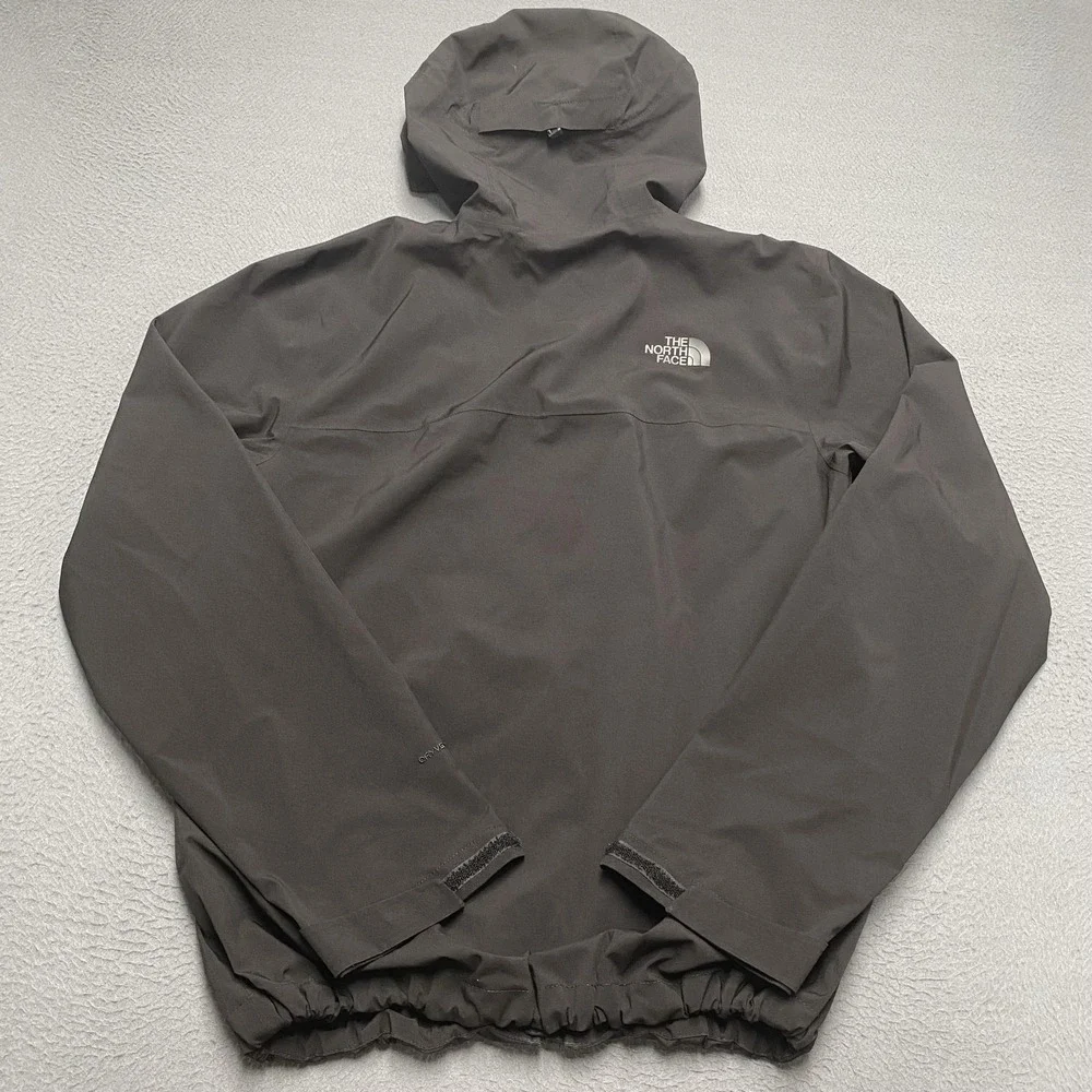 The North Face Jacket Mens Small Black DryVent Hooded Waterproof Windbreaker